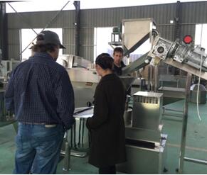 Ligne de production beurre amande