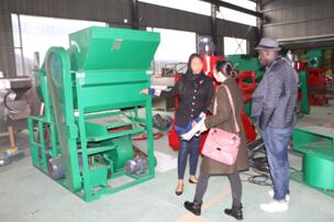 Décortiqueuse de grande capacité