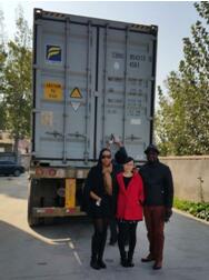 Livraison de décortiqueuse